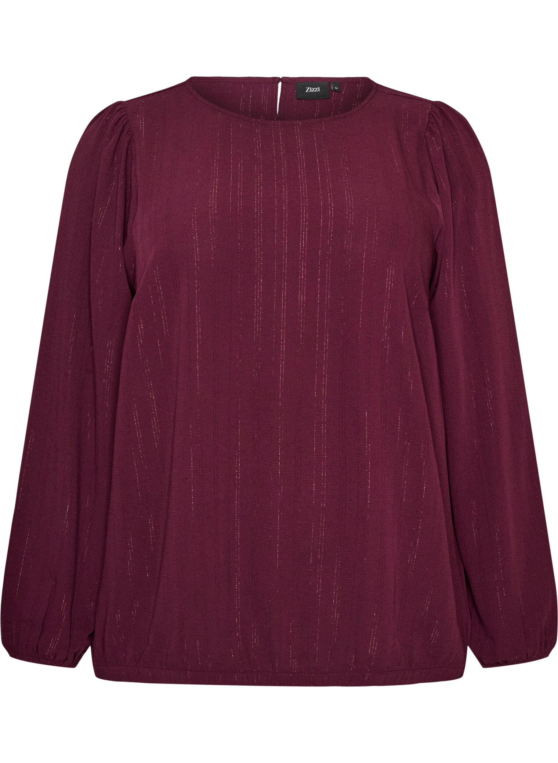 Bluse med glitter