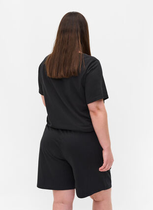 Melert T-skjorte, Black, Model image number 1