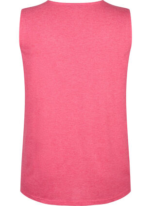 Ermeløs topp med blonder, Bright Rose Mel., Packshot image number 1