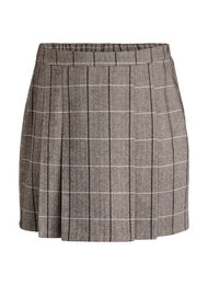 Rutete skjørt, Dark Grey Check