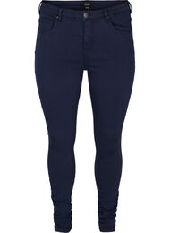 Super slim Amy jeans med høyt liv, Night Sky