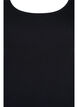 Basis tanktopp i en ribbet struktur, 2 stk., Black/Bright White, Packshot image number 2