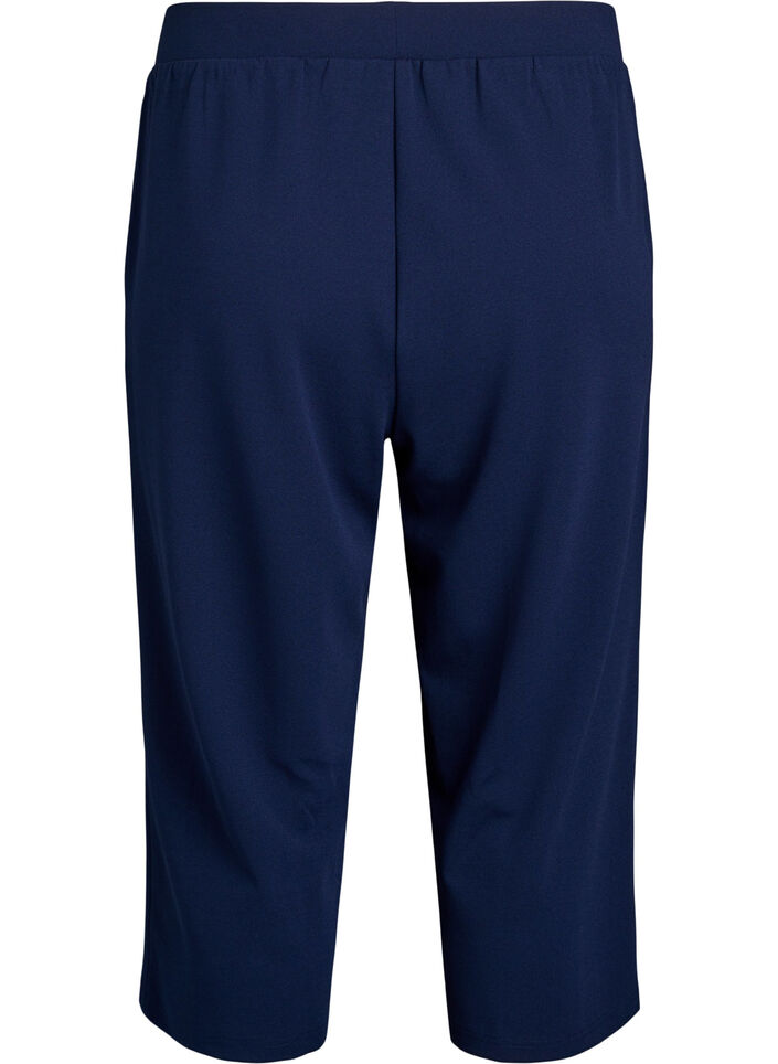 FLASH - Høytlivs knickers med løs passform, Blå, Packshot image number 1