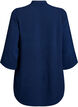 Tunika med 3/4-ermer, Bl&aring;, Packshot image number 1
