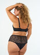 Blonde-BH med polstrede sk&aring;ler, Svart, Model image number 2