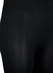 Sømløs 3/4-leggings, Svart, Packshot image number 2