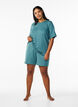 Shorts i modalblanding med lommer, Grønn, Model image number 1