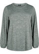 FLASH - Jerseybluse med lange ermer, Grønn, Packshot image number 0