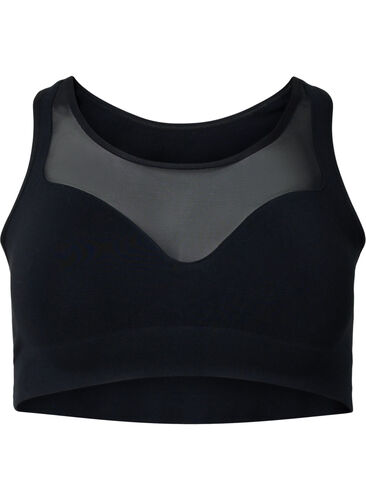 Myk BH med mesh, Black, Packshot image number 0
