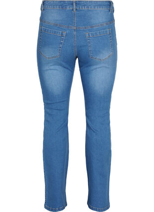 Ellen bootcut jeans med høyt liv, Light blue, Packshot image number 1