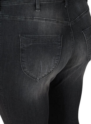 Amy jeans med slitte detaljer, Grey Denim, Packshot image number 3