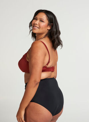 Zizzi Bikiniunderdel, Svart, Model image number 1