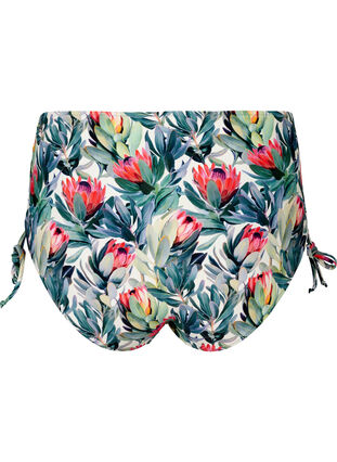 Bikiniunderdel, Red Green Flower, Packshot image number 1