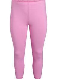 Basis 3/4 leggings i viskose, Begonia Pink