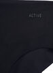 2-pakning usynlige trenings-truser, Svart, Packshot image number 2