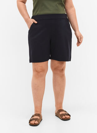 Maddison shorts med regular fit, Night Sky, Model image number 2