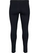 Leggings i viskose med stener, Black, Packshot image number 1