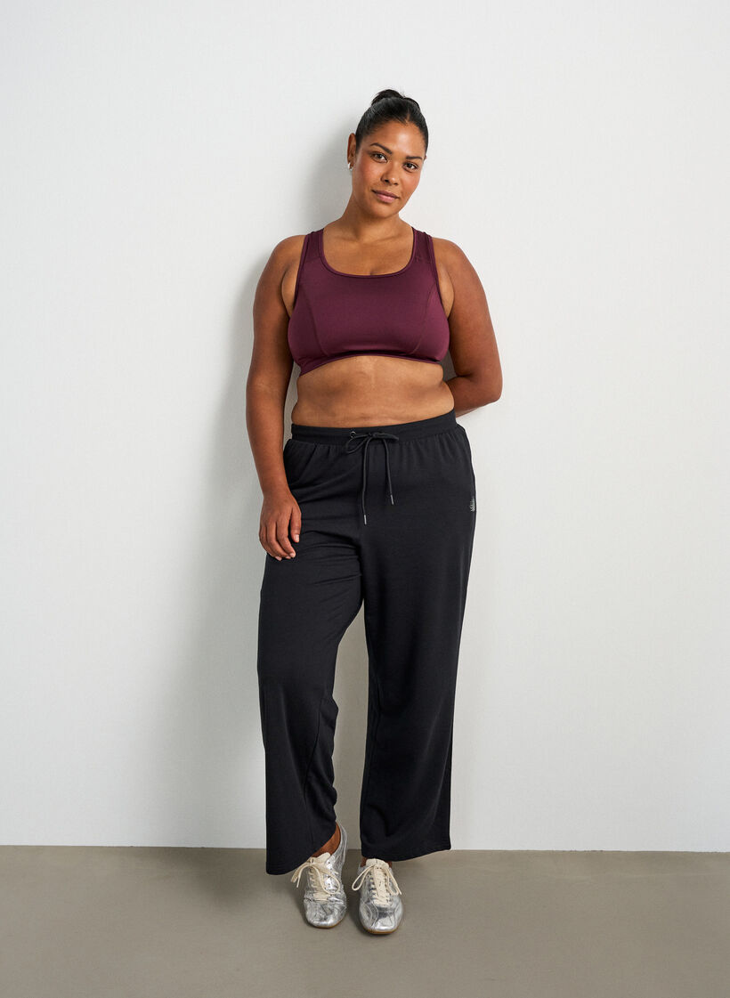 Sports-bh med racerback, R&oslash;d, Model image number 1