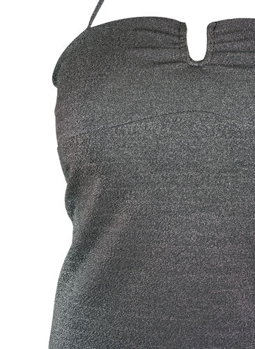 Overdel i sølv uten ermer, Black Silver, Packshot image number 2
