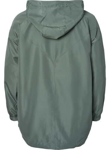 Kort jakke med hette og justerbar bunn, Laurel Wreath, Packshot image number 1
