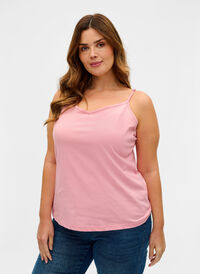 Basistopp i bomull, 2 stk., Blush/Bright White, Model