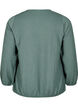 FLASH - Bluse med tekstur og lange ermer, Balsam Green, Packshot image number 1