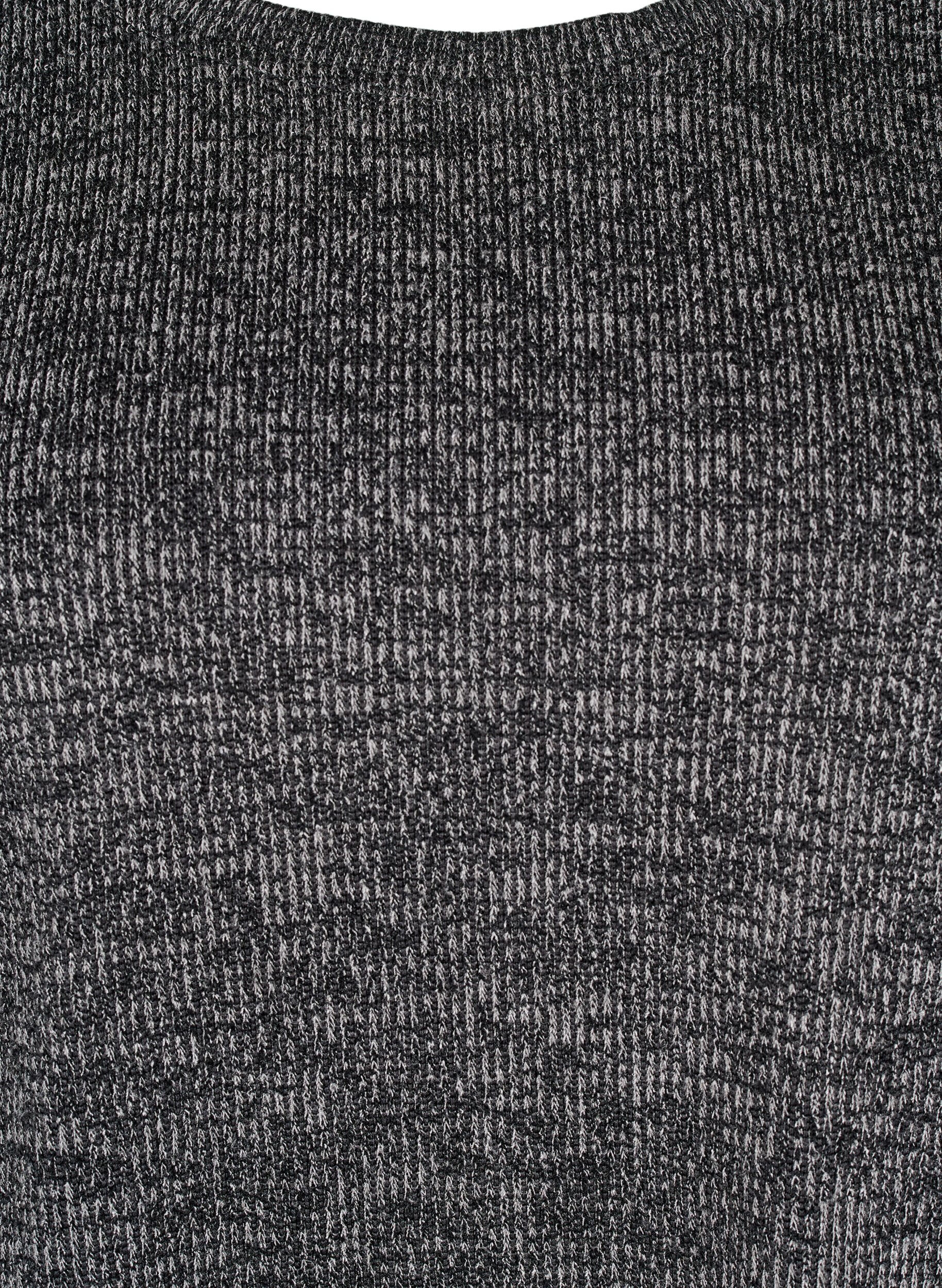 Zizzi FLASH - Jerseybluse med lange ermer, Gr&aring;, Packshot image number 2