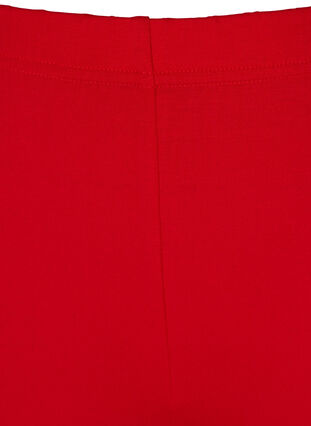 Zizzi 3/4-basisleggings, Tango Red, Packshot image number 2