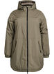 Lett polstret parka med hette, Gr&oslash;nn, Packshot image number 0