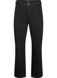 Gemma jeans med høy midje og regular fit, Svart Gemma jeans med høy midje og regular fit