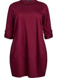 Ballongkjole med lommer, Tawny Port