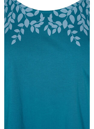 T-skjorte i bomull med mønster, Dragon Mel Feather, Packshot image number 2