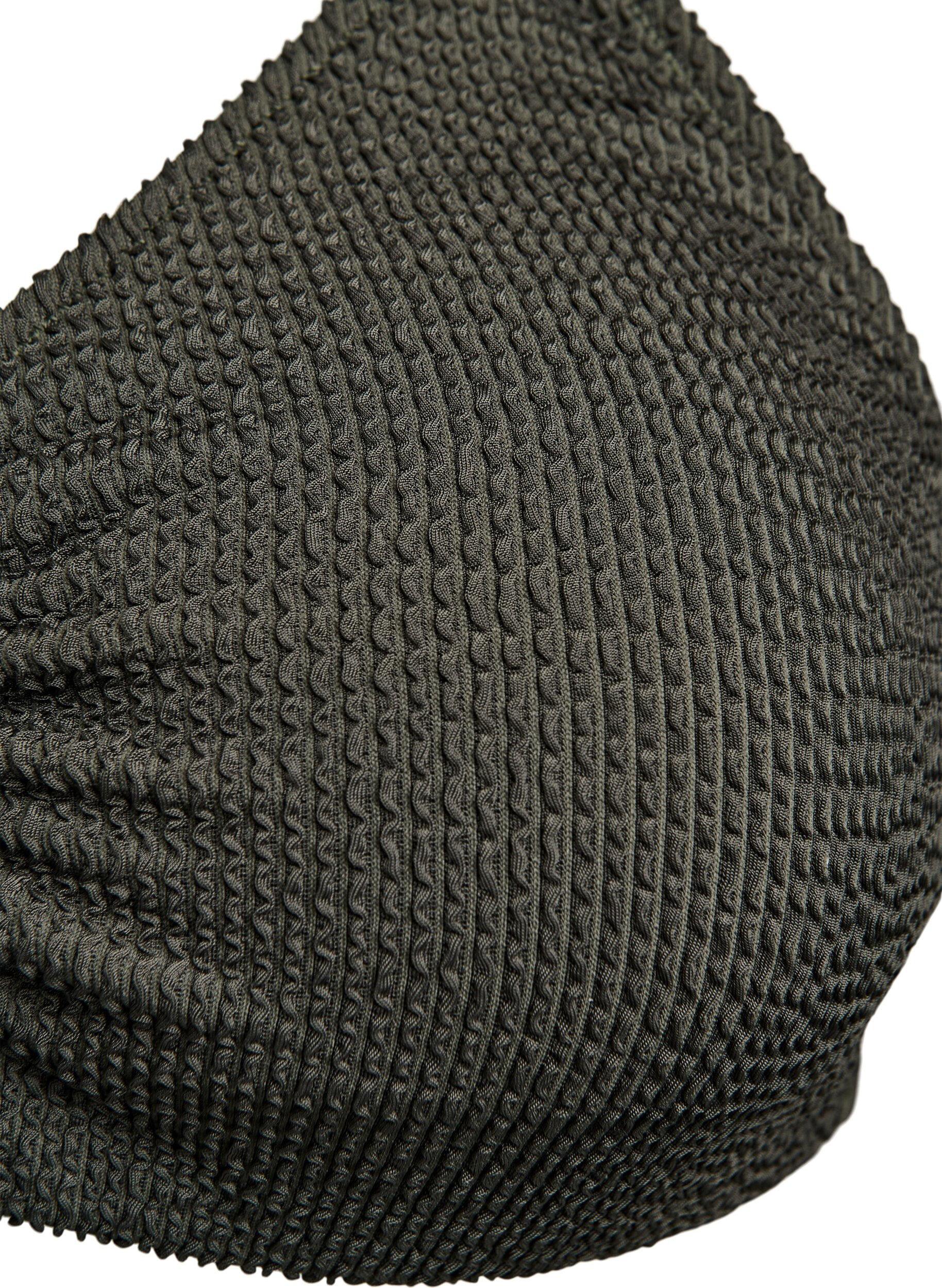 Zizzi Bikinitopp med tekstur og en elegant detalj, Gr&oslash;nn, Packshot image number 2