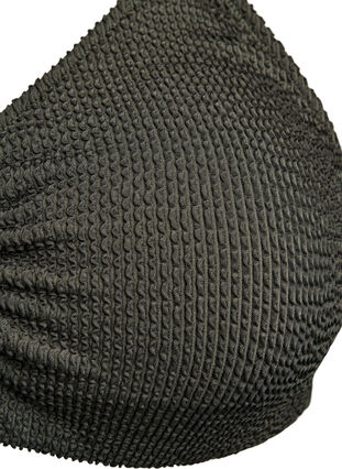 Zizzi Bikinitopp med tekstur og en elegant detalj, Grønn, Packshot image number 2