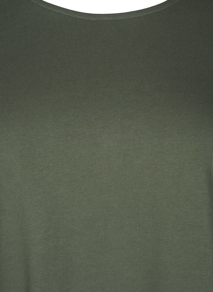 Ballongkjole med lommer, Grønn, Packshot image number 2