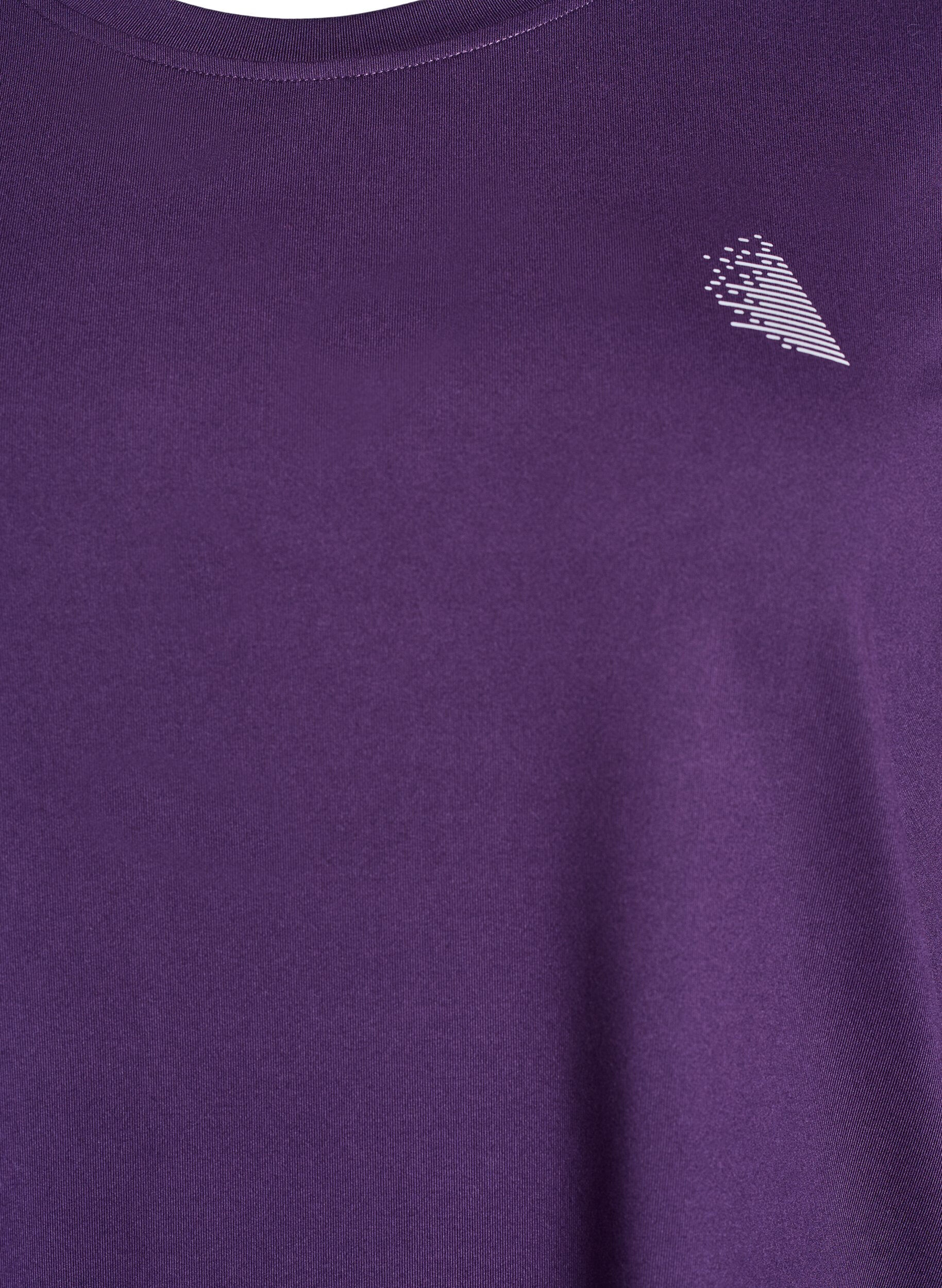ZizziTreningsbluse med 3/4-ermer, Lilla, Packshot image number 2