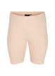 Ensfargede standard sykkelshorts, Beige, Packshot image number 0