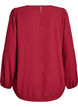 Bluse med glitter, M&oslash;rk Bordeaux, Packshot image number 1