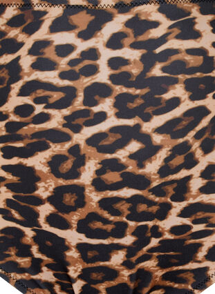 Bikinitruse med høyt liv og leopardmønster, Leopard Print, Packshot image number 2