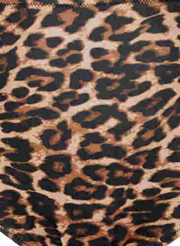 Bikinitruse med høyt liv og leopardmønster, Leopard Print, Packshot image number 2