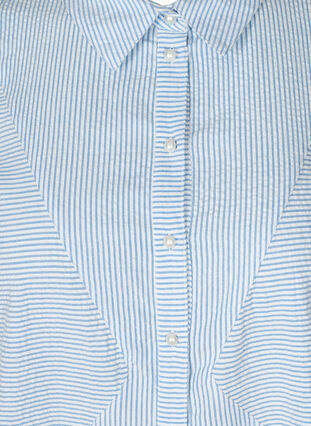 Lang stripete skjorte i bomull, Skyway Stripe, Packshot image number 2