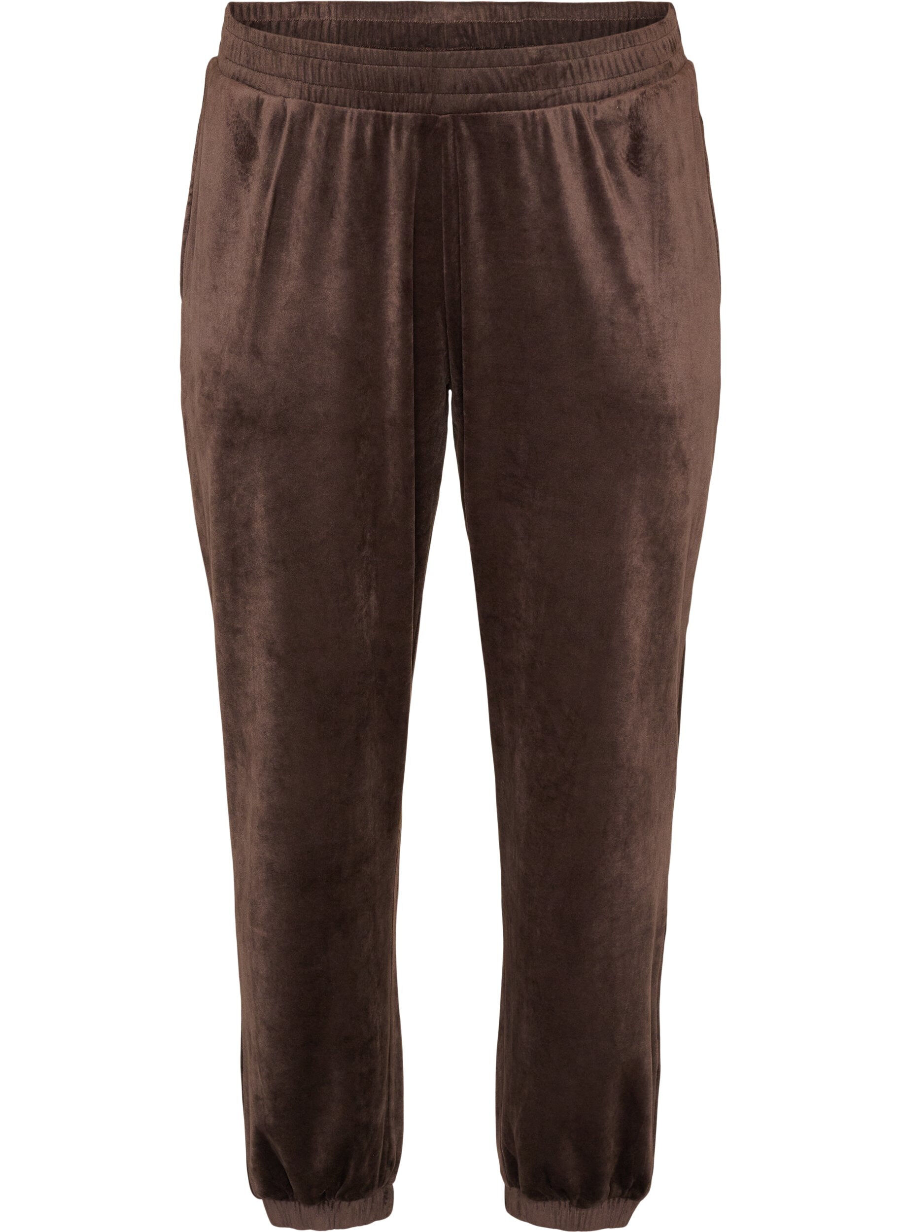 Loose fit velourbukser