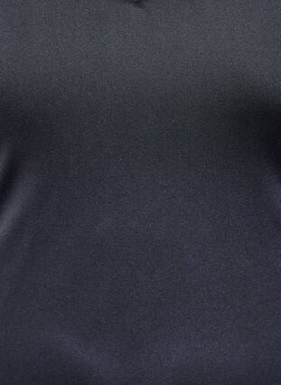 Zizzi Badedrakt med snøredetalj, Grå, Packshot image number 2