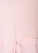 Bluse med tekstur og knytebelte, Rosa, Packshot image number 2