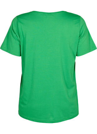 FLASH - T-skjorte med V-hals, Kelly Green, Packshot image number 1
