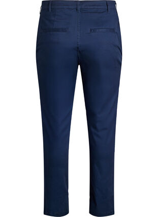 Zizzi Bomullschinos, Blå, Packshot image number 1