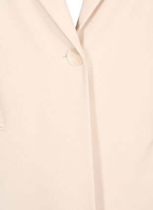 FLASH - Enkel blazer med knapp, Pumice Stone, Packshot image number 2