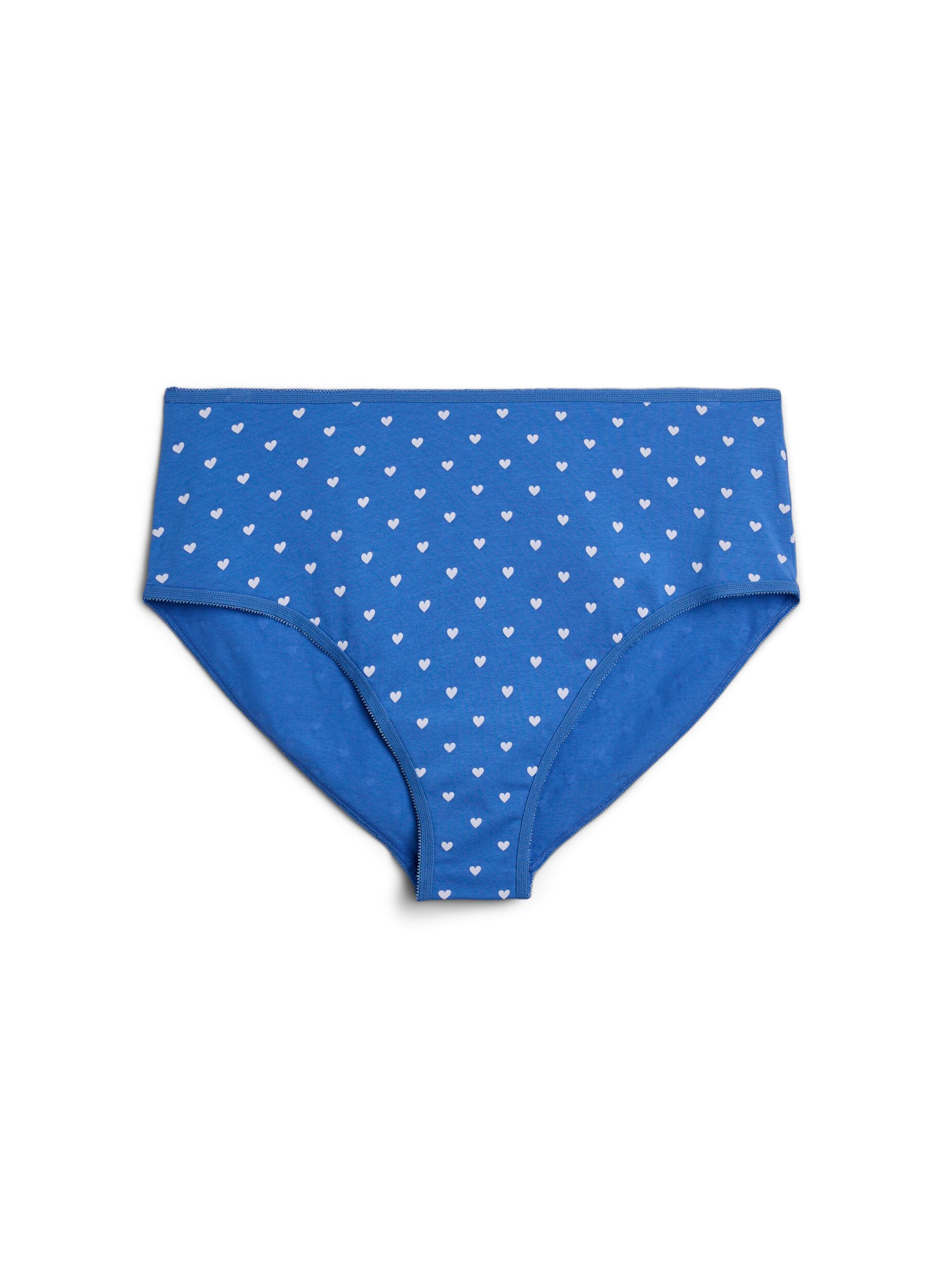 Zizzi7-pakning med truser med regular waist, Mixed colours, Packshot image number 3