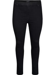 Jeggings med høy midje, Black