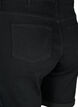 Tettsittende dongerishorts med høy midje, Black, Packshot image number 3
